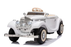 Elektro Kinderfahrzeug - Kinderauto "Mercedes 540K" Oldtimer - lizenziert - 12V7AH, Allrad- 2,4Ghz Fernsteuerung, MP3, Ledersitz+EVA – Bild 3
