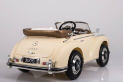 Elektro Kinderfahrzeug - Kinderauto "Mercedes 300S" Oldtimer - lizenziert - 12V7AH - 2,4Ghz, MP3, Ledersitz+EVA – Bild 7