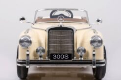 Elektro Kinderfahrzeug - Kinderauto "Mercedes 300S" Oldtimer - lizenziert - 12V7AH - 2,4Ghz, MP3, Ledersitz+EVA – Bild 3