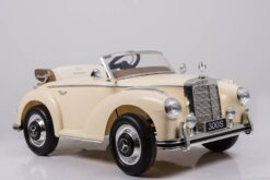 Elektro Kinderfahrzeug - Kinderauto "Mercedes 300S" Oldtimer - lizenziert - 12V7AH - 2,4Ghz, MP3, Ledersitz+EVA – Bild 9