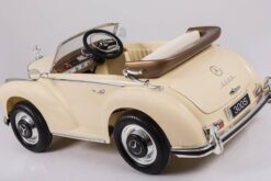 Elektro Kinderfahrzeug - Kinderauto "Mercedes 300S" Oldtimer - lizenziert - 12V7AH - 2,4Ghz, MP3, Ledersitz+EVA – Bild 10