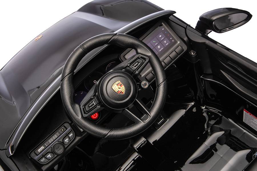 Elektro Kinderauto „Porsche Macan“ – Lizenziert – 12V10A Akku, 2,4Ghz Fernsteuerung, MP3+Leder+EVA – Bild 8