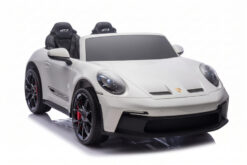 Elektro Kinderfahrzeug -  "Porsche 911" - Lizenziert - 24V10A Akku, Leise Motoren, 2,4Ghz Fernsteuerung, MP3+Ledersitz+EVA