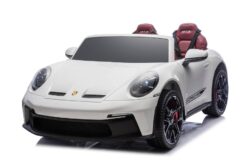 Elektro Kinderfahrzeug - "Porsche 911" - Lizenziert - 24V10A Akku, Leise Motoren, 2,4Ghz Fernsteuerung, MP3+Ledersitz+EVA – Bild 6
