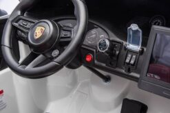 Elektro Kinderfahrzeug - "Porsche 911" - Lizenziert - 24V10A Akku, Leise Motoren, 2,4Ghz Fernsteuerung, MP3+Ledersitz+EVA – Bild 9