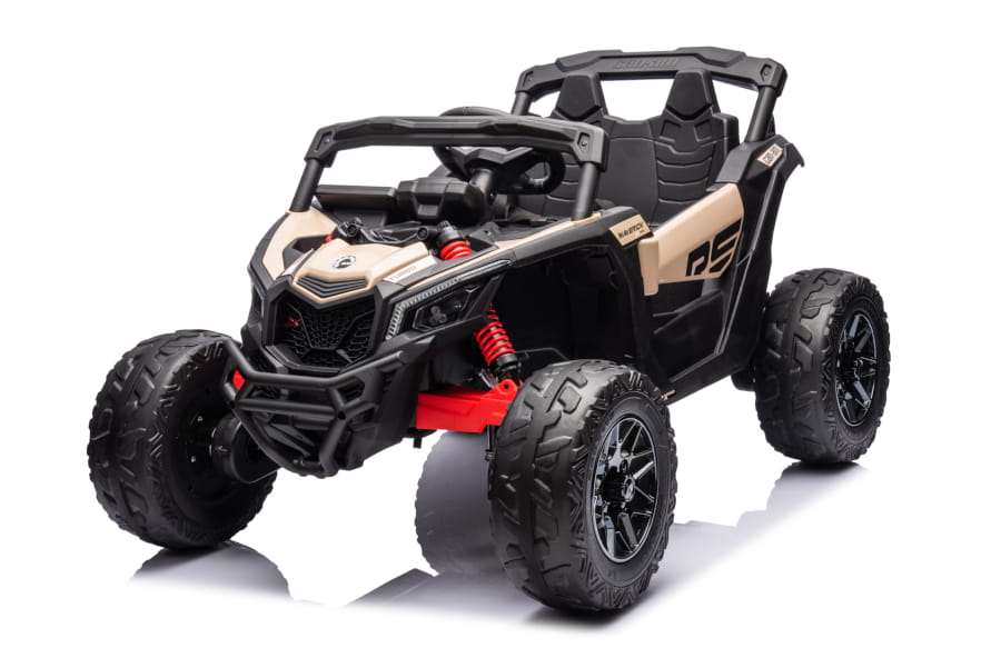 Kinderfahrzeug - Elektro Auto "Can Am Maverick UTV" - 24V Akku,2x200W Motoren- 2,4Ghz, Ledersitz+EVA – Bild 35