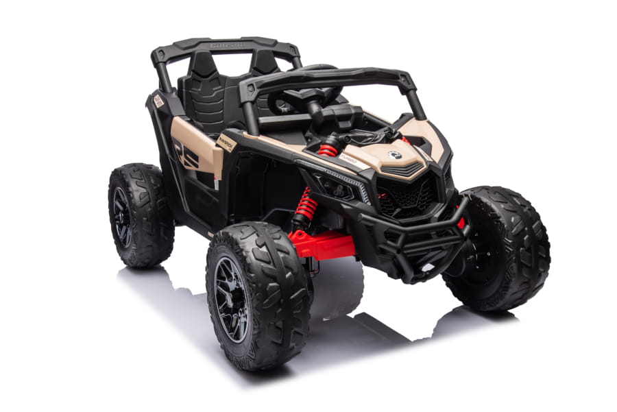 Kinderfahrzeug - Elektro Auto "Can Am Maverick UTV" - 24V Akku,2x200W Motoren- 2,4Ghz, Ledersitz+EVA – Bild 39