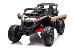 Kinderfahrzeug - Elektro Auto "Can Am Maverick UTV" - 24V Akku,2x200W Motoren- 2,4Ghz, Ledersitz+EVA – Bild 36