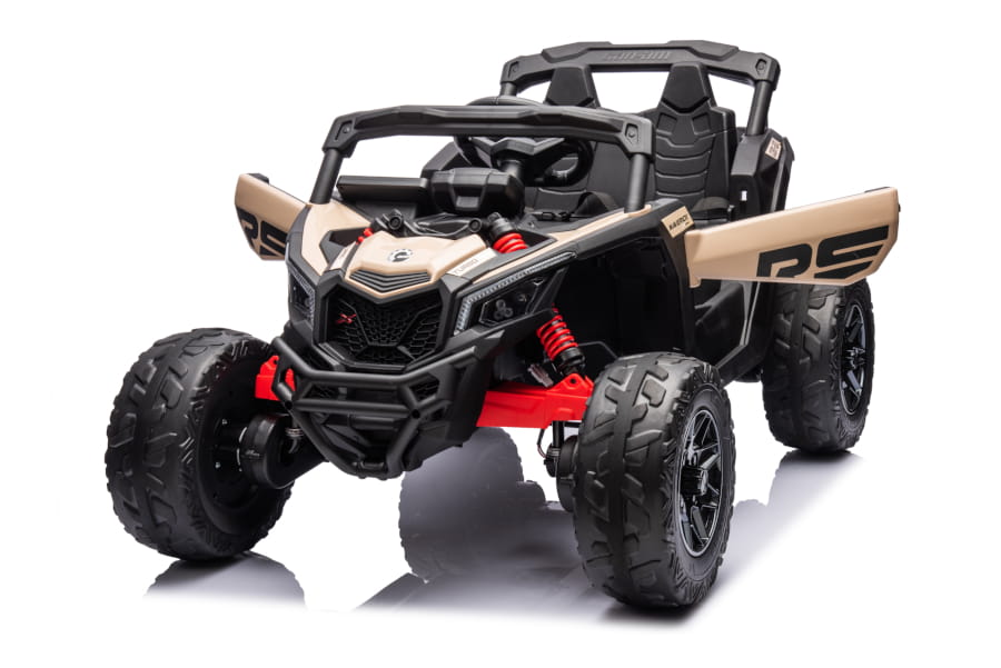 Kinderfahrzeug - Elektro Auto "Can Am Maverick UTV" - 24V Akku,2x200W Motoren- 2,4Ghz, Ledersitz+EVA – Bild 36