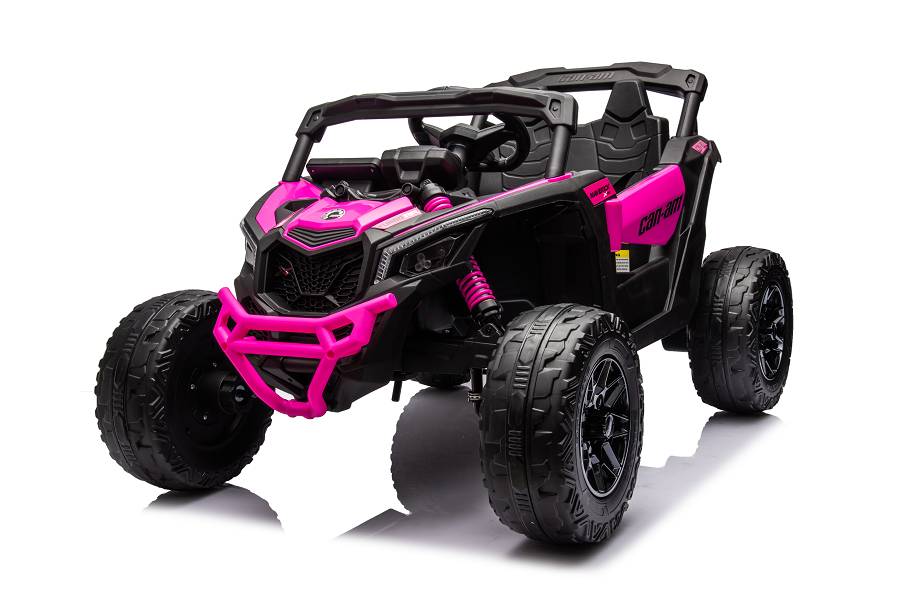 Kinderfahrzeug - Elektro Auto "Can Am Maverick UTV" - 24V Akku,2x200W Motoren- 2,4Ghz, Ledersitz+EVA – Bild 45