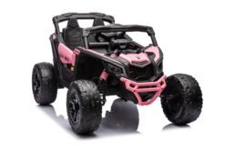 Kinderfahrzeug - Elektro Auto "Can Am Maverick UTV" - 24V Akku,2x200W Motoren- 2,4Ghz, Ledersitz+EVA – Bild 5
