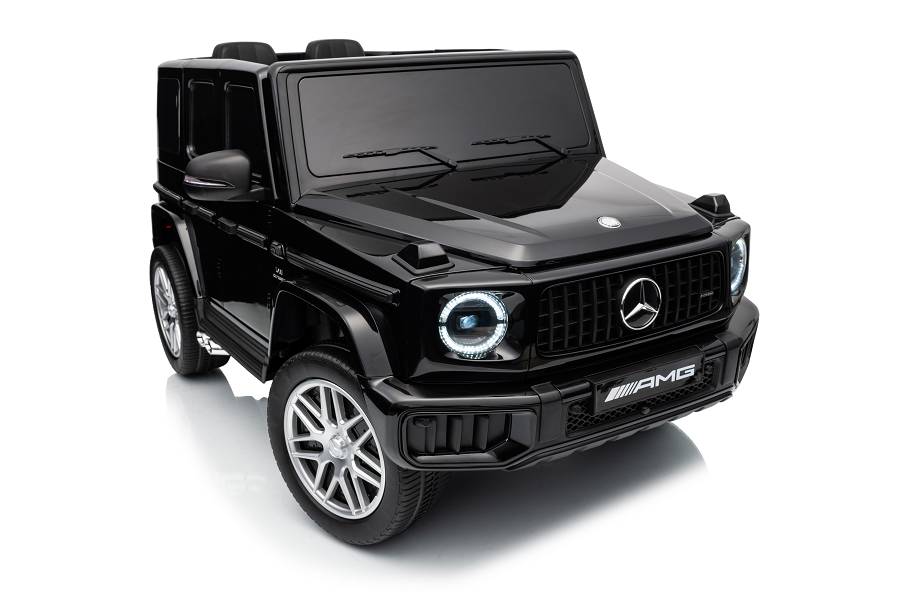 Elektro Kinderfahrzeug – Mercedes AMG G63 - 24V 2x200W, 2,4Ghz, Bluetooth+MP3+Ledersitz+EVA – Bild 10