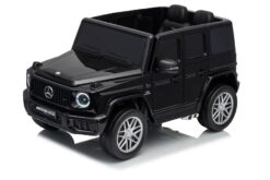 Elektro Kinderfahrzeug – Mercedes AMG G63 - 24V 2x200W, 2,4Ghz, Bluetooth+MP3+Ledersitz+EVA – Bild 11
