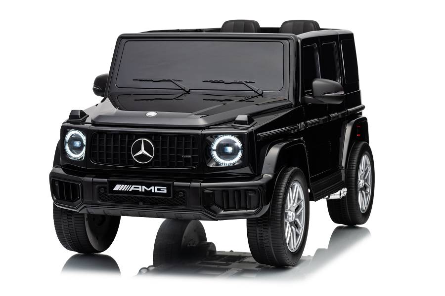 Elektro Kinderfahrzeug – Mercedes AMG G63 - 24V 2x200W, 2,4Ghz, Bluetooth+MP3+Ledersitz+EVA – Bild 12