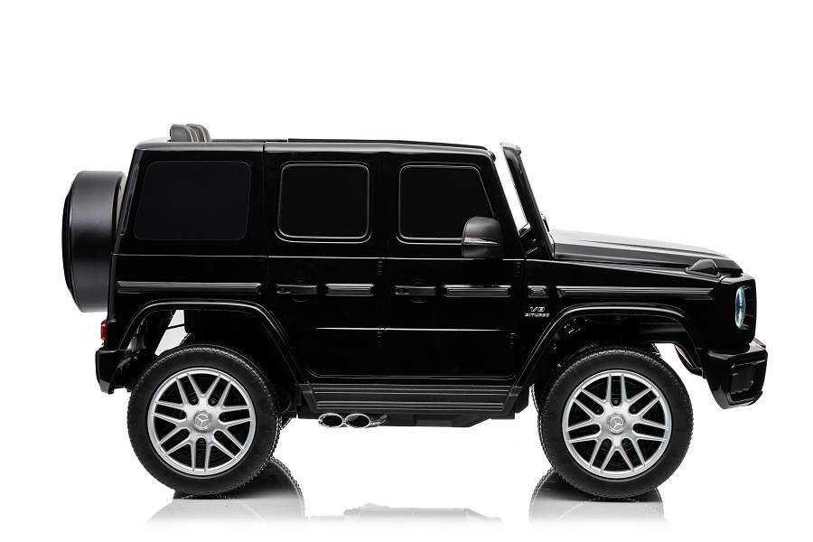 Elektro Kinderfahrzeug – Mercedes AMG G63 - 24V 2x200W, 2,4Ghz, Bluetooth+MP3+Ledersitz+EVA – Bild 14