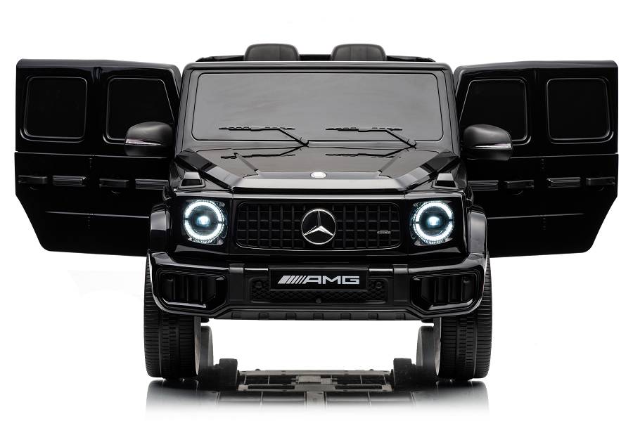 Elektro Kinderfahrzeug – Mercedes AMG G63 - 24V 2x200W, 2,4Ghz, Bluetooth+MP3+Ledersitz+EVA – Bild 2