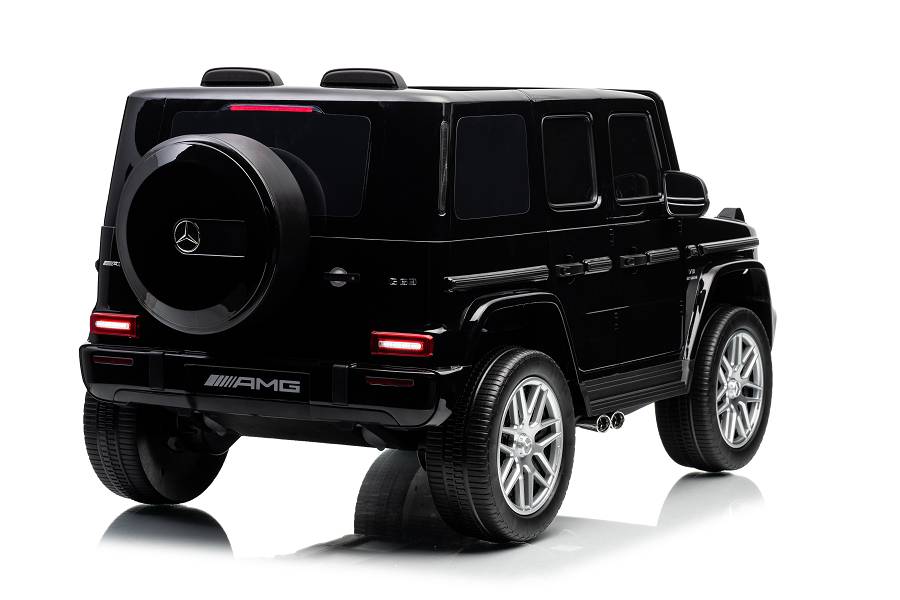 Elektro Kinderfahrzeug – Mercedes AMG G63 - 24V 2x200W, 2,4Ghz, Bluetooth+MP3+Ledersitz+EVA – Bild 4
