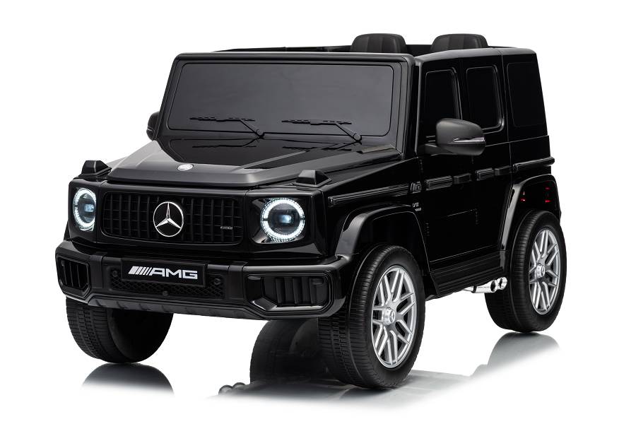 Elektro Kinderfahrzeug – Mercedes AMG G63 - 24V 2x200W, 2,4Ghz, Bluetooth+MP3+Ledersitz+EVA – Bild 7