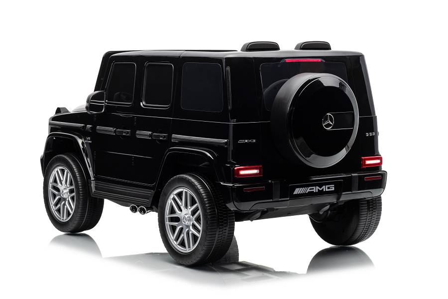 Elektro Kinderfahrzeug – Mercedes AMG G63 - 24V 2x200W, 2,4Ghz, Bluetooth+MP3+Ledersitz+EVA – Bild 8