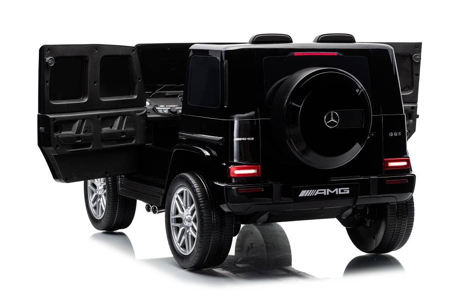 Elektro Kinderfahrzeug – Mercedes AMG G63 - 24V 2x200W, 2,4Ghz, Bluetooth+MP3+Ledersitz+EVA – Bild 9