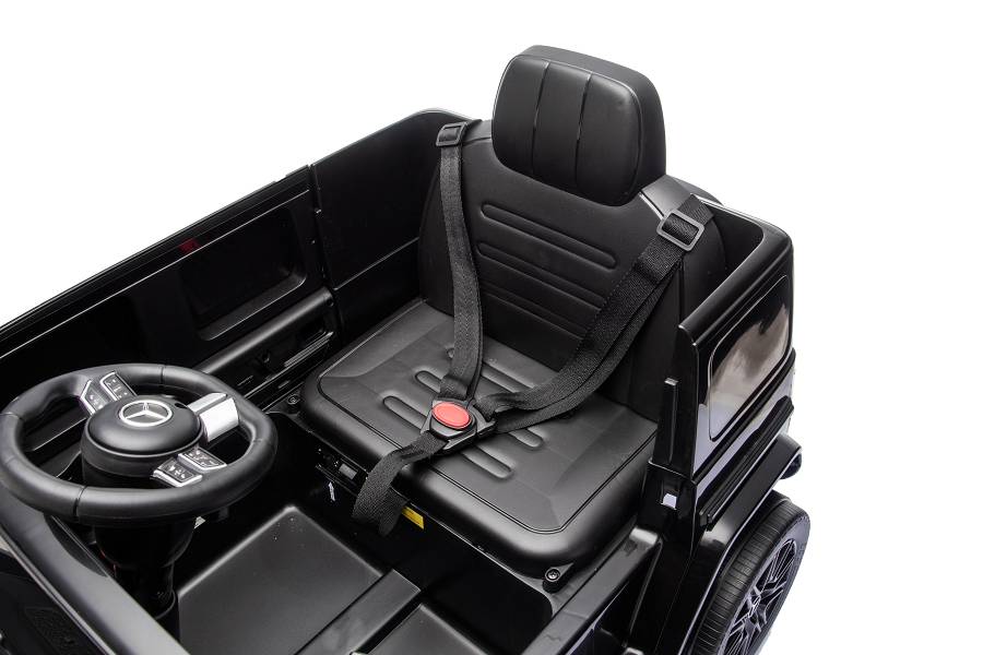 Elektro Kinderfahrzeug – Mercedes AMG G580 - 24V Allrad, 2,4Ghz, Bluetooth+MP3+Ledersitz+EVA – Bild 28