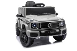 Elektro Kinderfahrzeug – Mercedes AMG G580 - 24V Allrad, 2,4Ghz, Bluetooth+MP3+Ledersitz+EVA