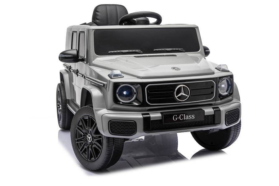 Elektro Kinderfahrzeug – Mercedes AMG G580 - 24V Allrad, 2,4Ghz, Bluetooth+MP3+Ledersitz+EVA