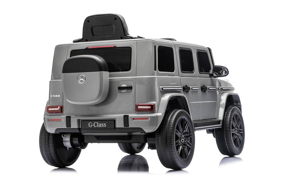 Elektro Kinderfahrzeug – Mercedes AMG G580 - 24V Allrad, 2,4Ghz, Bluetooth+MP3+Ledersitz+EVA – Bild 22