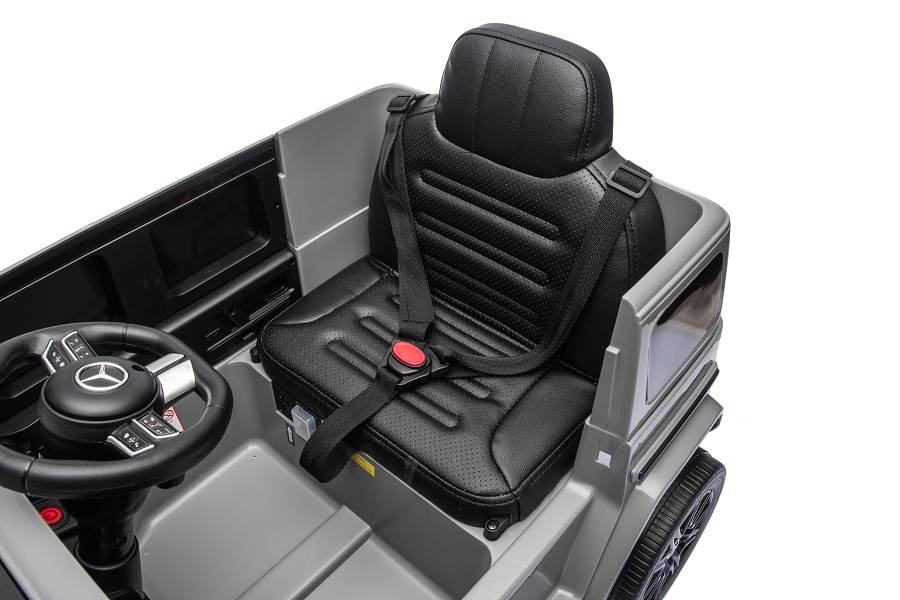 Elektro Kinderfahrzeug – Mercedes AMG G580 - 24V Allrad, 2,4Ghz, Bluetooth+MP3+Ledersitz+EVA – Bild 32